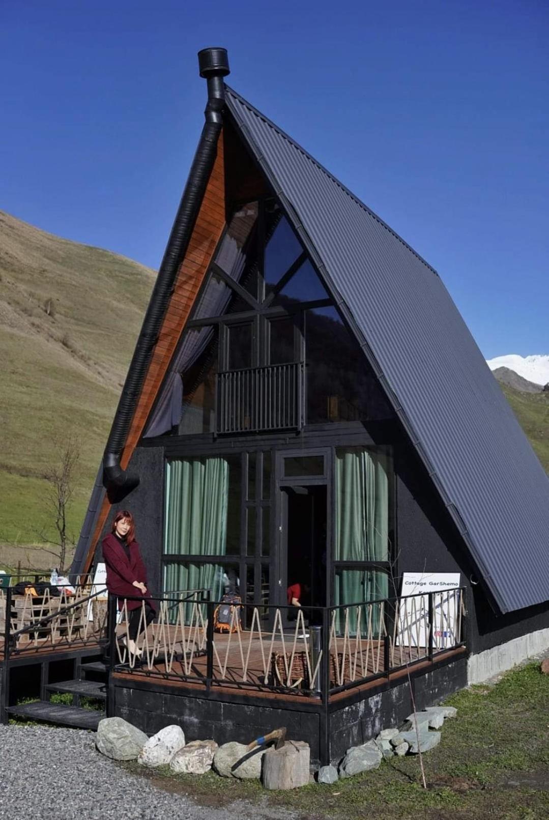 Cottage Garshemo Kazbegi Exteriör bild